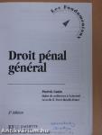 Droit pénal général