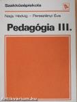 Pedagógia III.