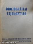 Bibliográfiai tájékoztató 1954. július-szeptember 