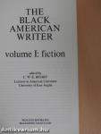 The Black American Writer I.