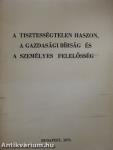 A tisztességtelen haszon, a gazdasági bírság és a személyes felelősség