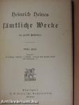 Heinrich Heines Sämtliche Werke in zwölf Bänden 11-12. (gótbetűs)