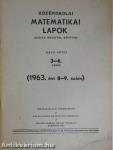 Középiskolai matematikai lapok 1963/8-9.