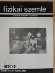 Fizikai Szemle 1991. augusztus