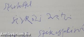 Levelek Zugligetből (dedikált példány)