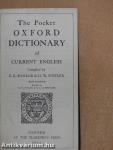 The Pocket Oxford Dictionary of Current English