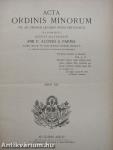 Acta Ordinis Minorum Januarii-Decembris 1894-1895 I-II.