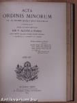 Acta Ordinis Minorum Januarii-Decembris 1894-1895 I-II.