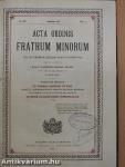 Acta Ordinis Fratrum Minorum Ianuarii-Decembris 1934