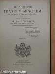 Acta Ordinis Fratrum Minorum Ianuarii-Decembris 1900