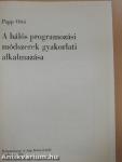 A hálós programozási módszerek gyakorlati alkalmazása