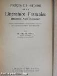 Précis d'histoire de la Littérature Francaise