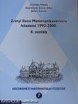 Zrínyi Ilona Matematikaverseny feladatai 1992-2000. 8. osztály