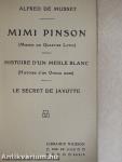 Mimi Pinson/Histoire d'un merle blanc/Le secret de Javotte