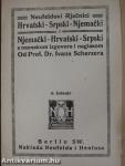 Kroatisch-Serbisch-Deutsch und Deutsch-Kroatisch-Serbisch mit Aussprachebezeichnung und Betonung