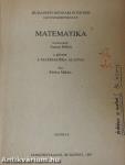 Matematika I.