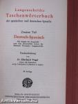 Langenscheidts Taschenwörterbuch der Spanischen und Deutschen Sprachen I-II.