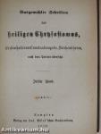 Ausgewählte Schriften des heiligen Chrysostomus III. (gótbetűs)