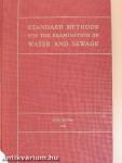 Standard Methods for the Examination of Water and Sewage