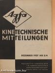 Agfa Kinetechnische Mitteilungen Dezember 1937