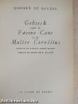 Gobseck/Maitre Cornélius/Facino Cane