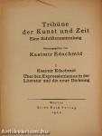 Über den Expressionismus in der Literatur und die neue Dichtung