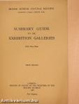 Summary Guide to the Exhibition Galleries