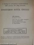 A budapesti református templomokban 1949 október 23-30-ig tartandó zsoltáros esték énekei