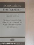 Az állatállományok fertőző betegségektől való mentesítésének lehetőségei