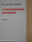 A szociológiáról - alapfokon