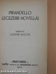 Pirandello legszebb novellái