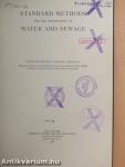 Standard Methods for the Examination of Water and Sewage