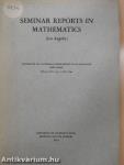 Seminar Reports in Mathematics