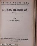 Sangháji tűztenger/A fekete orkán lovasa/S.O.S. villámvihar!/Li Tang hercegnő!/A magdalénai tűztorony/Éjféli hold völgye/Jangcsekiangi örjárat