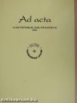 Ad acta 2004