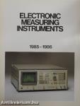 Electronic Measuring Instruments 1985-1986