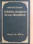 A Balóthy-domínium és más elbeszélések