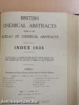 British Chemical Abstracts January-December 1935