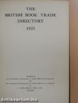 The British Book Trade Directory 1933