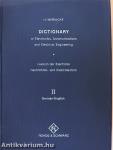 Dictionary of Electronics, Communications and Electrical Engineering II.