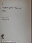 A Magyar Sport Évkönyve 1963