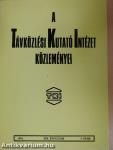 A Távközlési Kutató Intézet közleményei 1974/4.