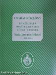 Csabai Közlöny - Békéscsaba Megyei Jogú Város Közgyűlésének hatályos rendeletei 1993-1994