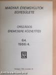 Magyar Éremgyűjtők Egyesülete Országos éremcsere közvetítés 1986/4