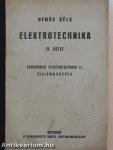 Elektrotechnika IV.