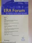 ERA Forum October 2009