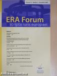 ERA Forum December 2009