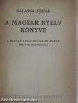 A magyar nyelv könyve