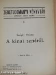 A kinai zenéről