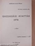 Gazdasági adattár 1970. I-II.